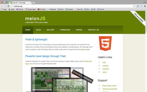 best HTML5 and javascript game engine libraries  melonjs