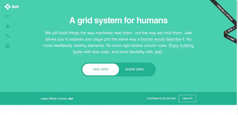 Jeet Grid System   Smart CSS preprocessor grids