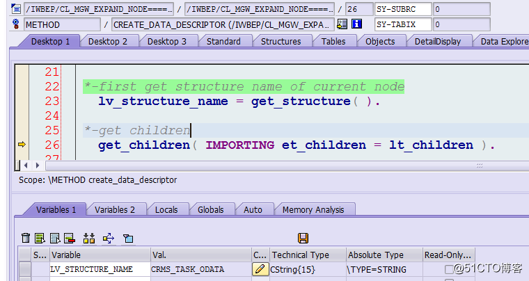 ABAP RTTC动态编程在SAP gateway中的应用_ABAP_06
