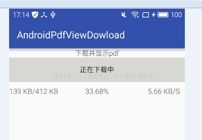 AndroidPdfView一行代碼快速顯示pdf，支持線上下載與顯示_PDFwebview