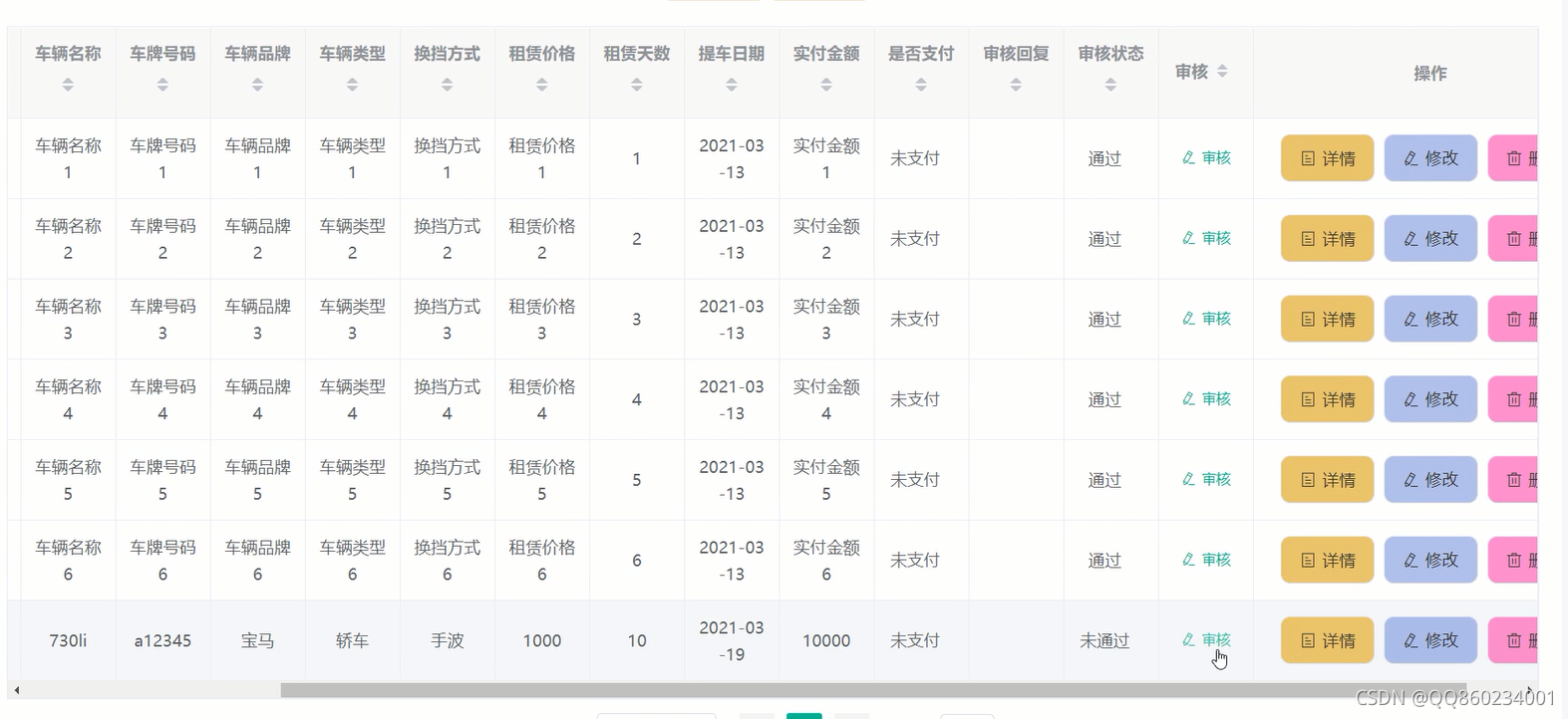 Java+MySQL 基于Springboot的汽車租賃系統(tǒng)#畢業(yè)設(shè)計(jì)_eclipse_04