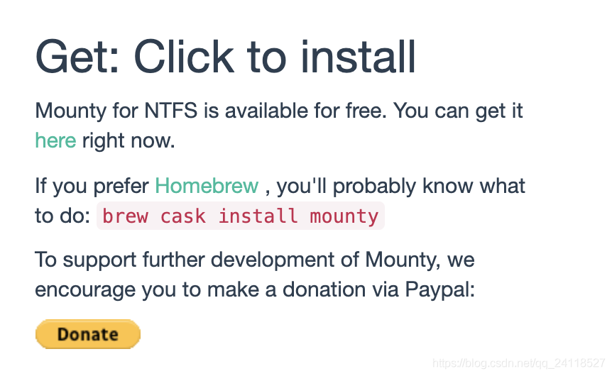 mounty for ntfs opiniones