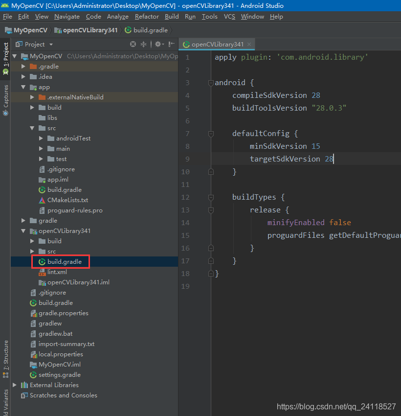 Android Studio 3.2.1 配置 OpenCV 详解（2019年2月）_动态链接库_33