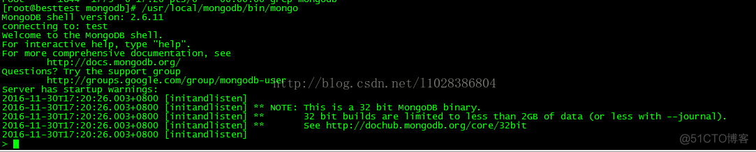 Mongodb之——CentOS安装Mongodb_linux_02