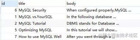 MySQL模糊查询再也用不着