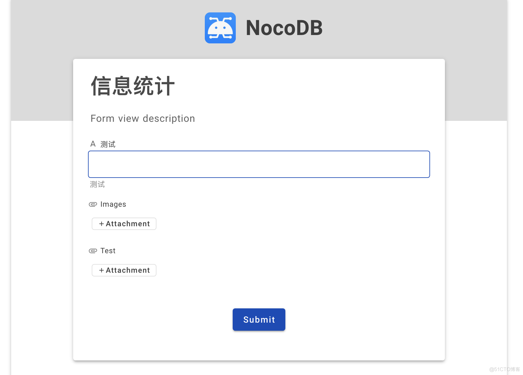 nocodb minio 集成试用_表单_05