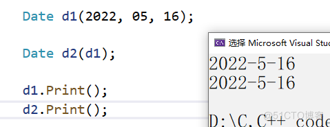 [ C++ ] C++类与对象之 类中6个默认成员函数(1)_类与对象_52