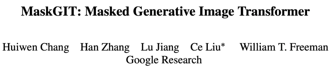 自回归解码加速64倍，谷歌提出图像合成新模型MaskGIT