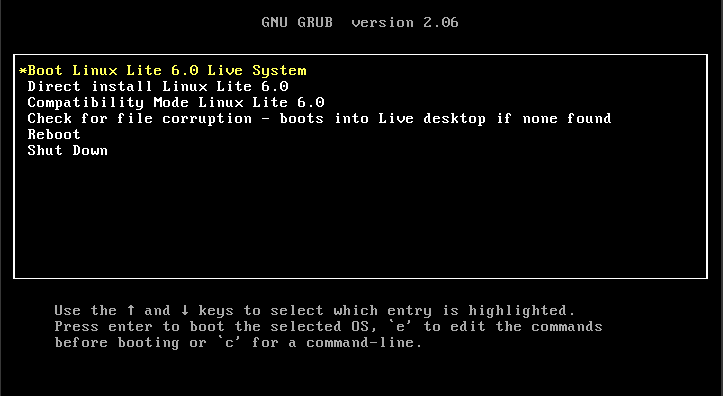 Linux Lite 6.0