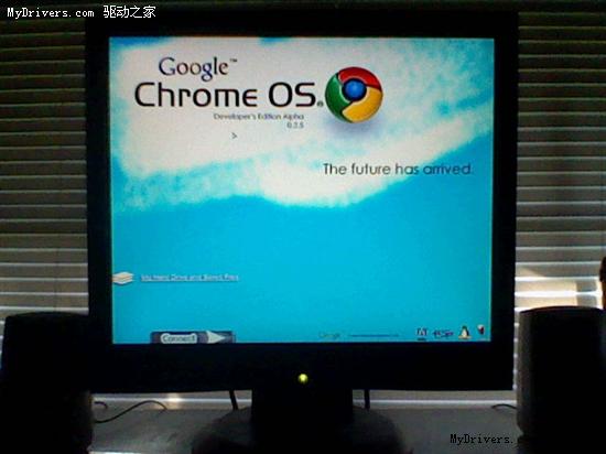 Google操作系统Chrome OS谍照再次出现