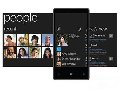 Windows Phone 7的应用程序界面
