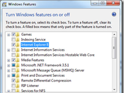 Windows7***测试版可禁用IE浏览器(图)
