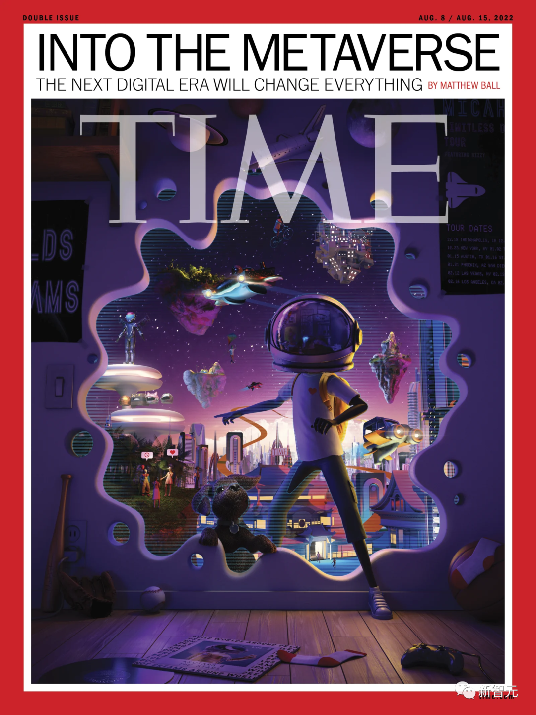 《时代》杂志重磅封面：元宇宙时代将改变世界
