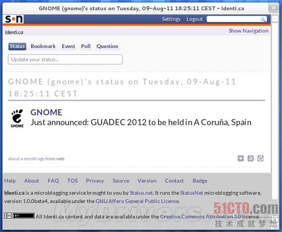 GNOME 3.2正式发布 领先体验新特性