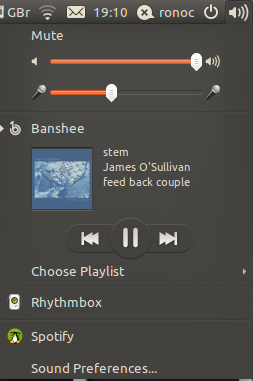 Ubuntu11.04声音菜单支持Skype 