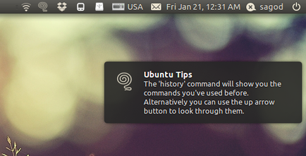 Ubuntu Tips Applet 