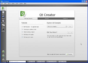 Qt Creator的安装和hello world程序的编写