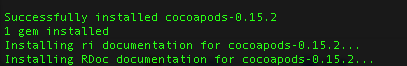 CocoaPods一个Objective