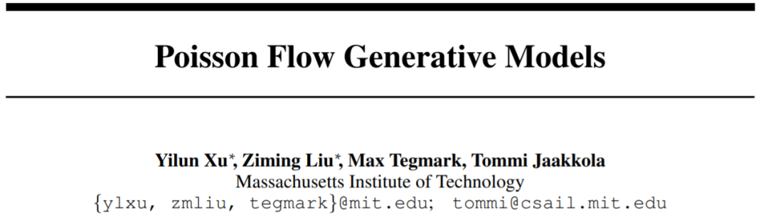 卷！MIT泊松流生成模型击败扩散模型，兼顾质量与速度