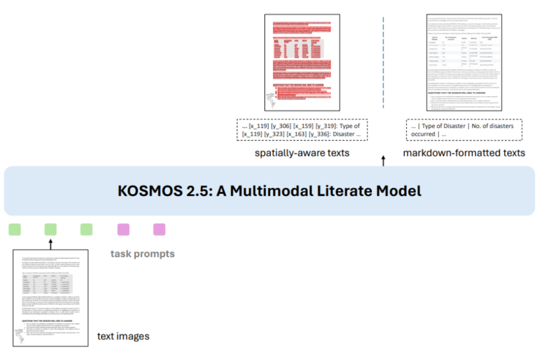 图1：KOSMOS-2.5概览图