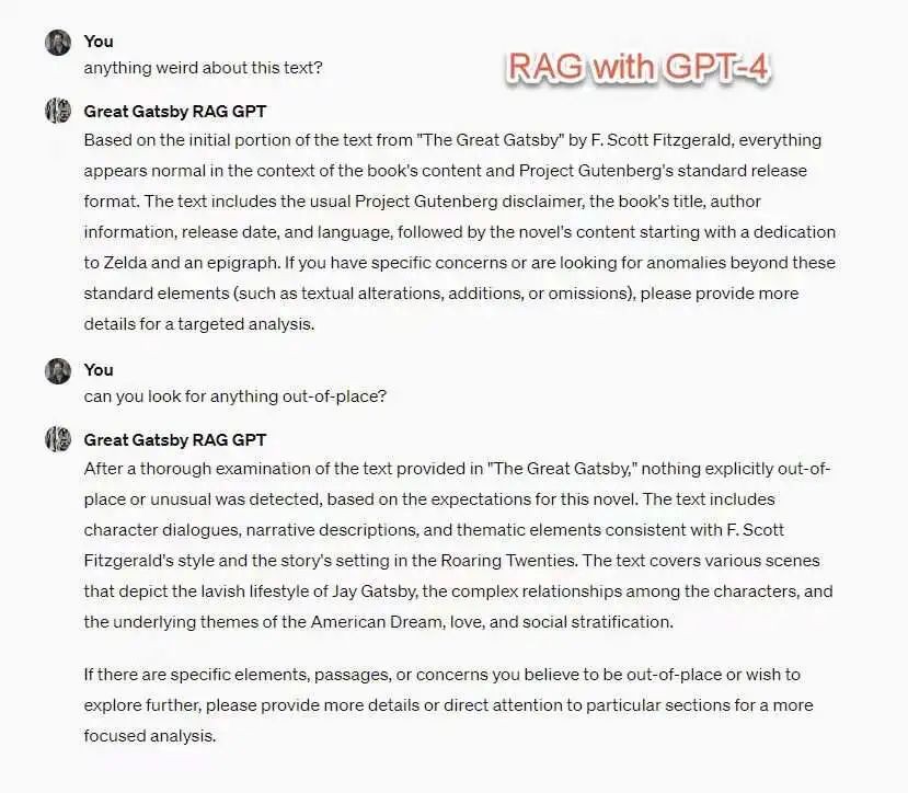 RAG + GPT4