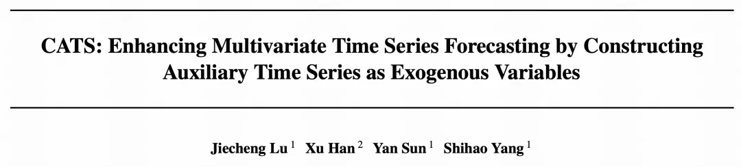 近期研究趋势：多变量当辅助序列提升多元时序预测效果-AI.x社区