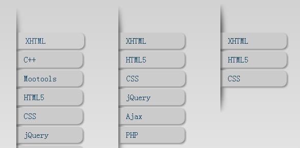 近20个绚丽实用的jquerycss3侧边栏菜单转载